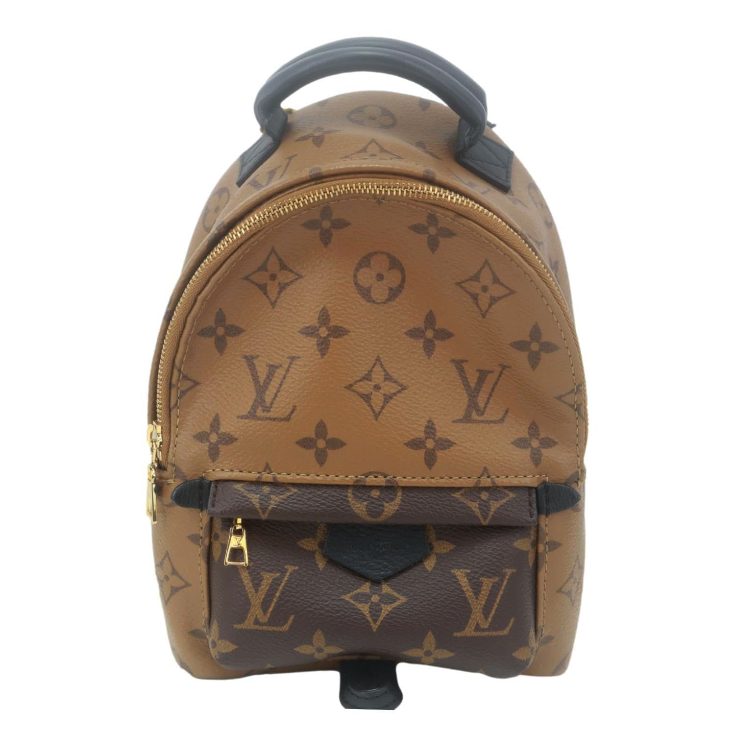 Monogram Reverse Canvas Palm Springs Backpack Mini