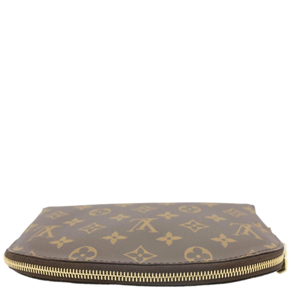LOUIS VUITTON Monogram Canvas Cosmetic Pouch Brown