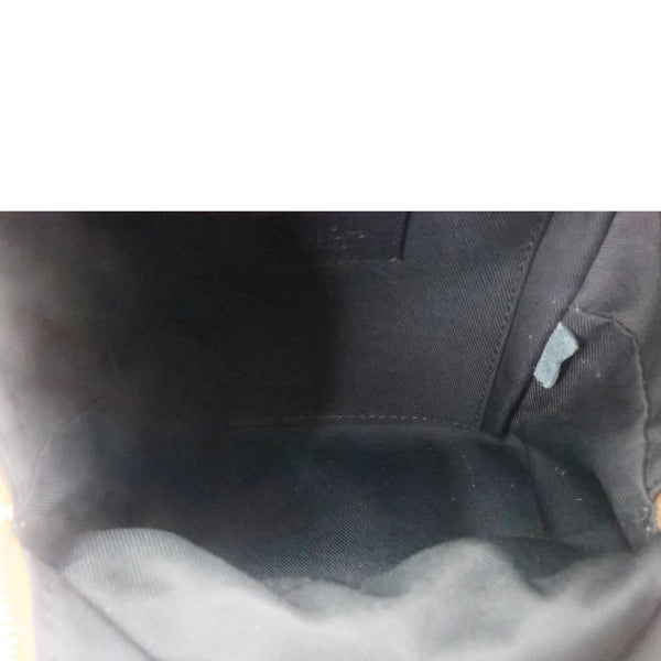 LOUIS VUITTON Palm Springs Mini Monogram Reverse Canvas Backpack Bag Brown