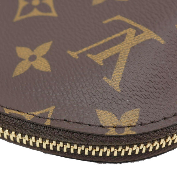 LOUIS VUITTON Monogram Canvas Cosmetic Pouch Brown
