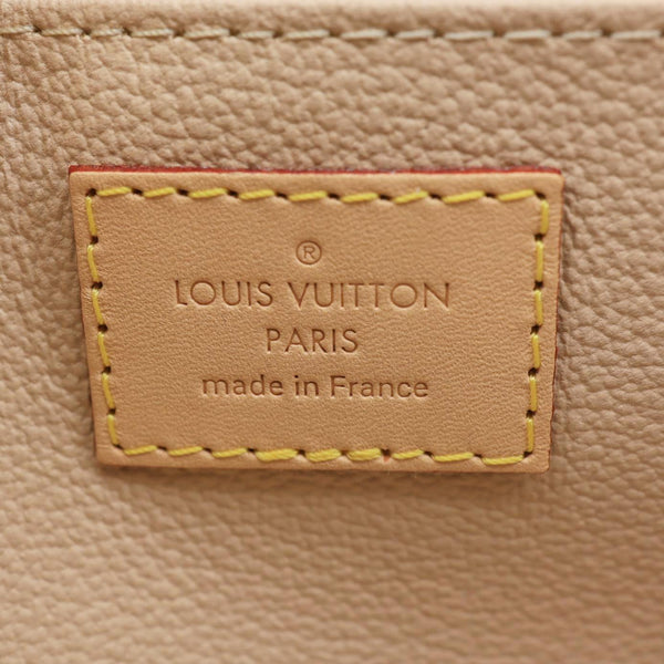 LOUIS VUITTON Monogram Canvas Cosmetic Pouch Brown