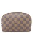 LOUIS VUITTON PM Damier Ebene Cosmetic Pouch Brown