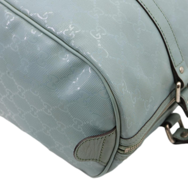 GUCCI Joy Medium GG Imprime Boston Bag Light Blue 193603