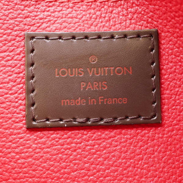 LOUIS VUITTON PM Damier Ebene Cosmetic Pouch Brown