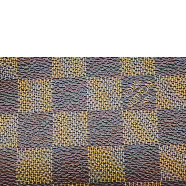 LOUIS VUITTON PM Damier Ebene Cosmetic Pouch Brown