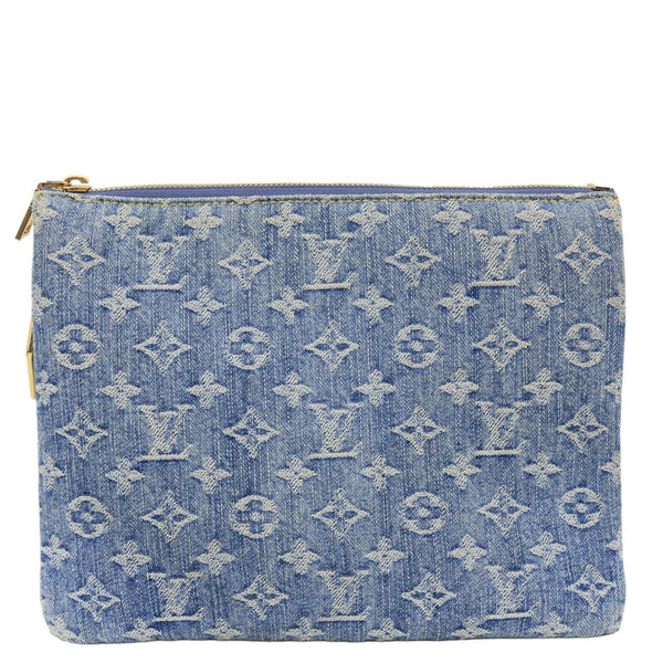 LOUIS VUITTON Coussin PM Monogram Denim Shoulder Bag Blue
