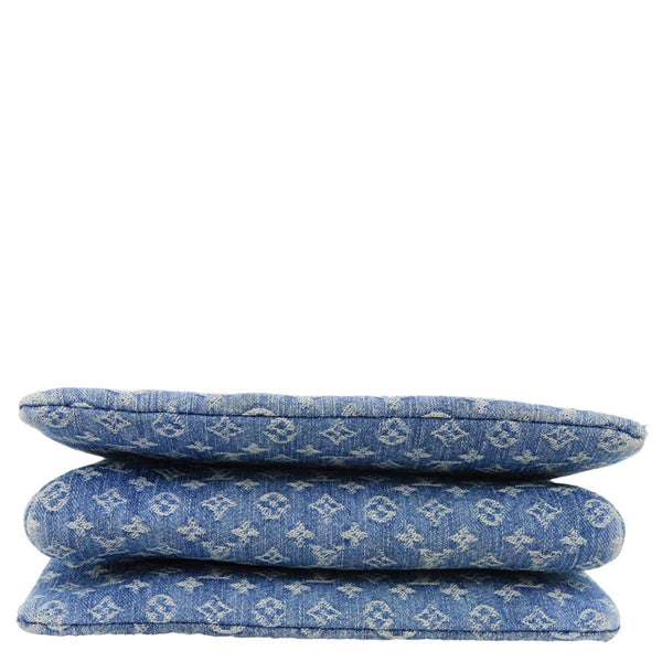 LOUIS VUITTON Coussin PM Monogram Denim Shoulder Bag Blue