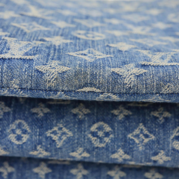 LOUIS VUITTON Coussin PM Monogram Denim Shoulder Bag Blue