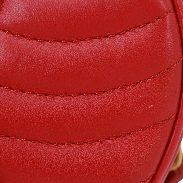 LOUIS VUITTON New Wave Embellished Love Lock Heart Calfskin Leather Shoulder Bag Red
