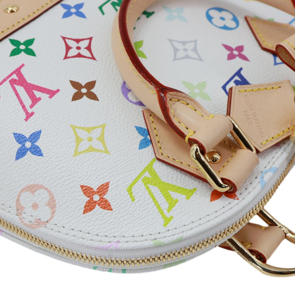 LOUIS VUITTON x TM Alma BB Monogram Multicolor Canvas Crossbody Bag White