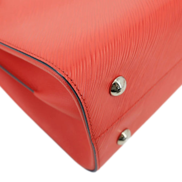 LOUIS VUITTON Twist Epi Leather Tote Bag Coquelicot