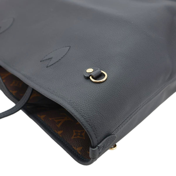 LOUIS VUITTON Neverfull MM Inside Out Monogram Canvas Tote Bag Brown