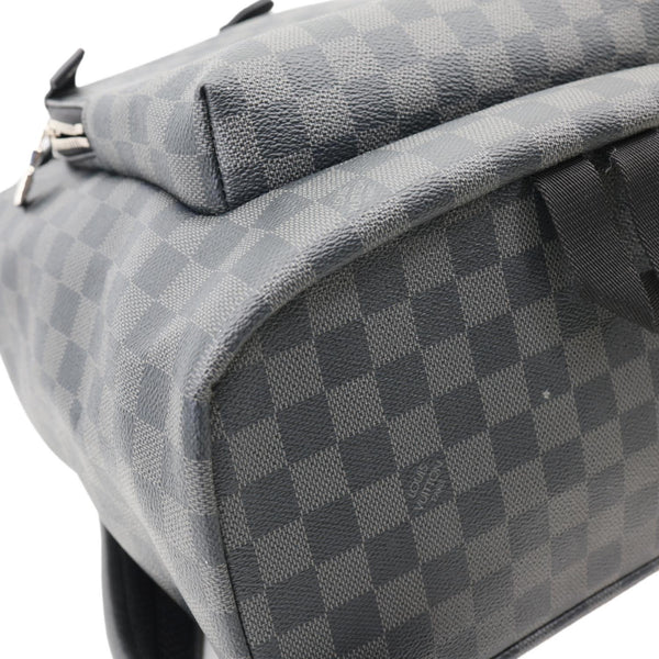 LOUIS VUITTON Zack  Damier Graphite Canvas Backpack Bag Black