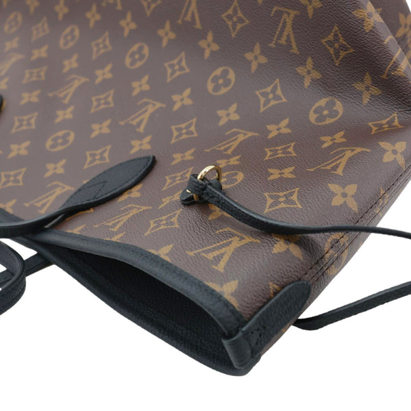 LOUIS VUITTON Neverfull MM Inside Out Monogram Canvas Tote Bag Brown