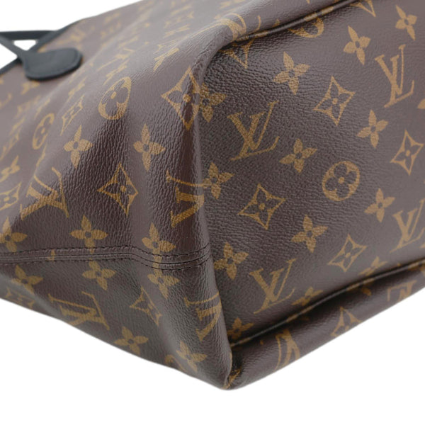 LOUIS VUITTON Neverfull MM Inside Out Monogram Canvas Tote Bag Brown