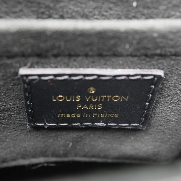 LOUIS VUITTON Camera Box Reverse Monogram Canvas Satchel Bag Brown