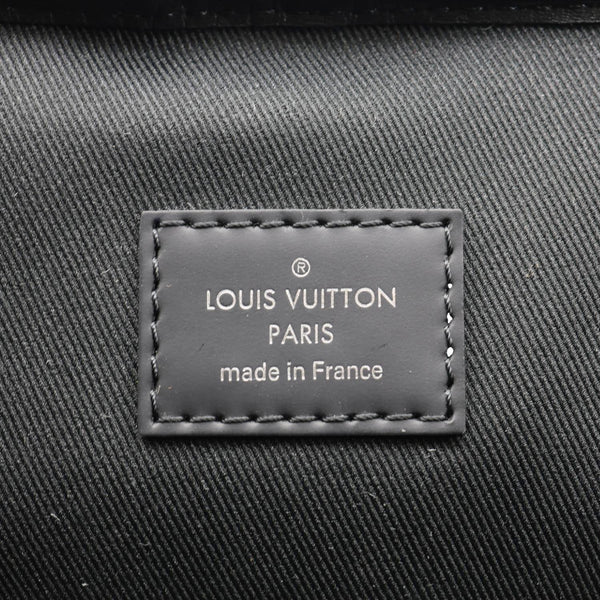 LOUIS VUITTON Zack  Damier Graphite Canvas Backpack Bag Black