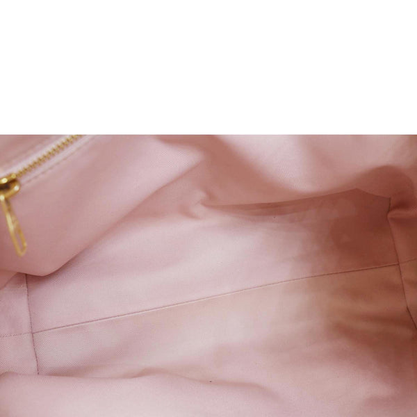 LOUIS VUITTON Graceful PM Damier Azur Shoulder Bag Rose Ballerine