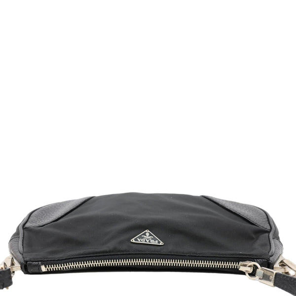 PRADA Tessuto Nylon Shoulder Bag Black