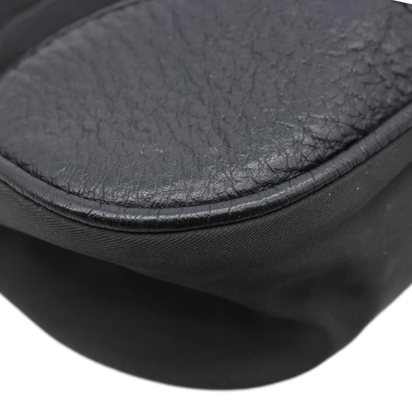 PRADA Tessuto Nylon Shoulder Bag Black