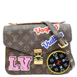 LOUIS VUITTON Metis Pochette Patches Monogram Canvas Crossbody Bag Brown