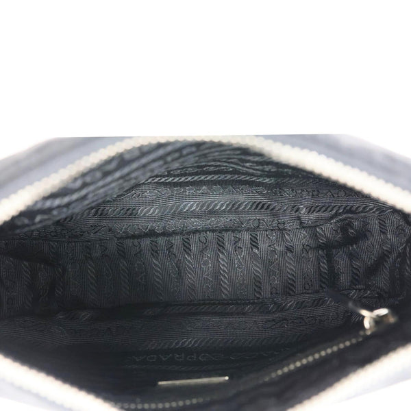 PRADA Tessuto Nylon Shoulder Bag Black