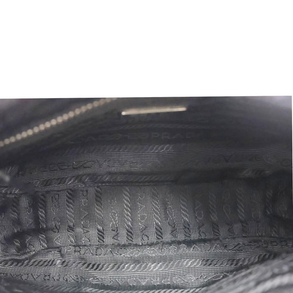 PRADA Tessuto Nylon Shoulder Bag Black