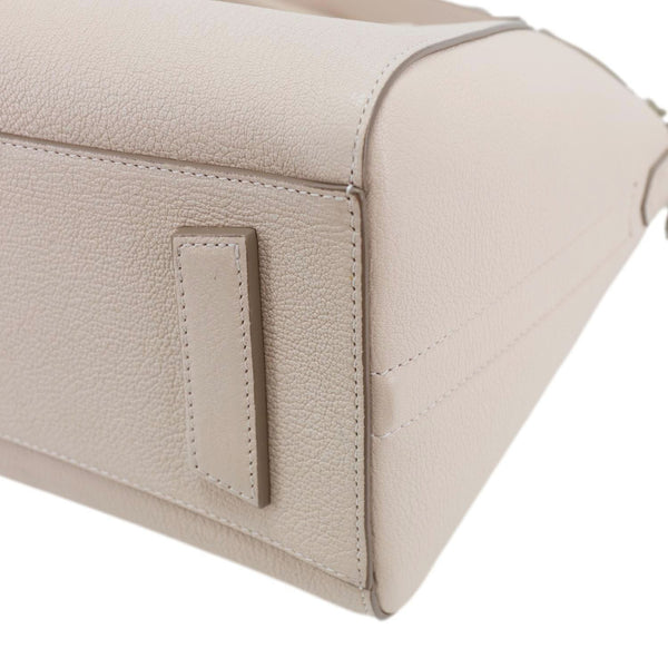 GIVENCHY Antigona Small Sugar Goatskin Leather Shoulder Bag Pale Pink