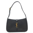 YVES SAINT LAURENT Le 5 à 7 Smooth Leather Shoulder Bag Black
