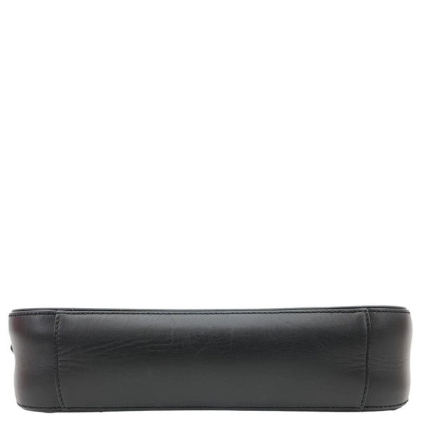 YVES SAINT LAURENT Le 5 à 7 Smooth Leather Shoulder Bag Black