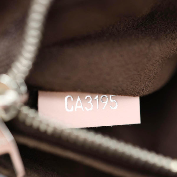 LOUIS VUITTON Cluny BB Epi Leather Top Handle Crossbody Bag Pink