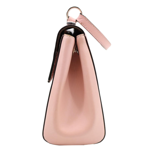 LOUIS VUITTON Cluny BB Epi Leather Top Handle Crossbody Bag Pink