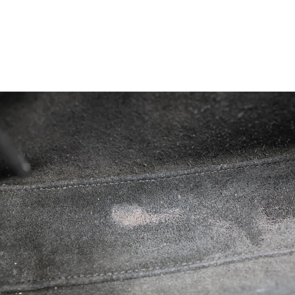 YVES SAINT LAURENT Le 5 à 7 Smooth Leather Shoulder Bag Black