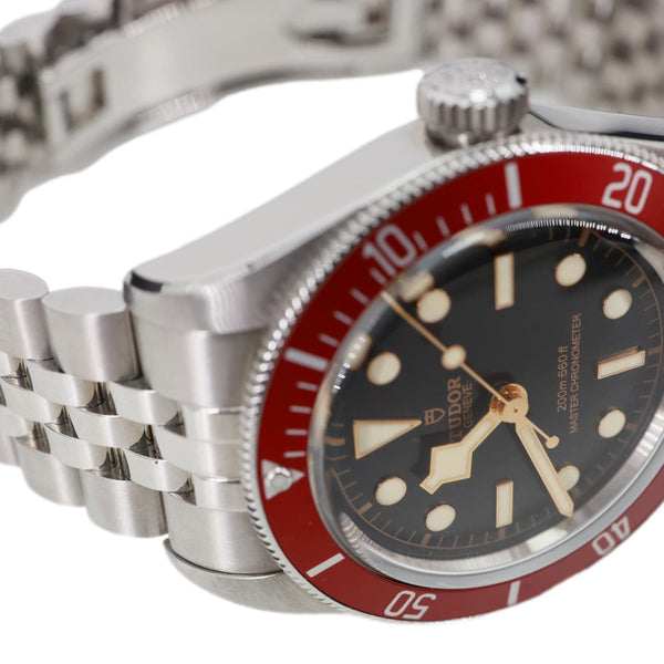Tudor Black Bay Automatic Master Chronometer SS Black Sunray Dial Watch 41mm