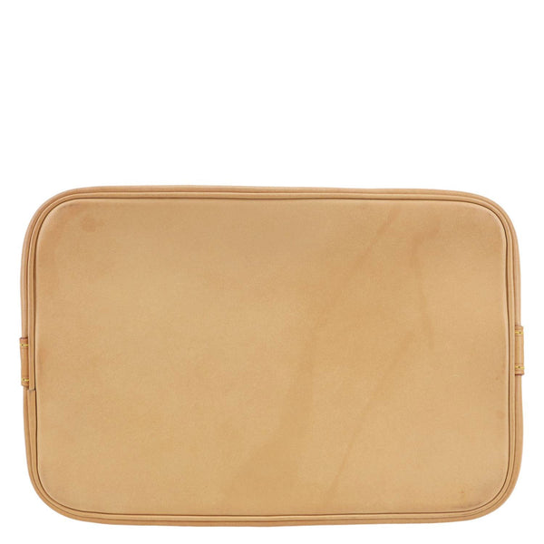 LOUIS VUITTON Noe BB Damier Azur Bucket Bag White