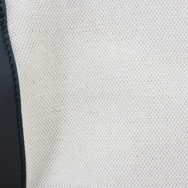 VALENTINO GARAVANI VLNT Small Canvas Tote Bag White