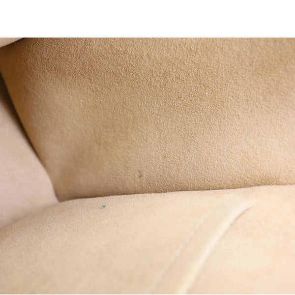 LOUIS VUITTON On My Side MM Leather Monogram Canvas Shoulder Bag Black