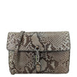 Gucci Python Soft Jackie Flap Bag