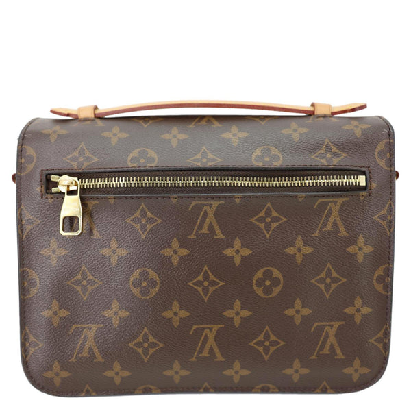 LOUIS VUITTON Metis Pochette Monogram Canvas Crossbody Bag Brown