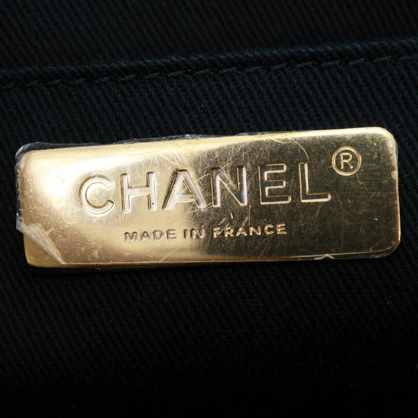 CHANEL Chic Affinity Quilted Caviar Leather Belt Bag Black