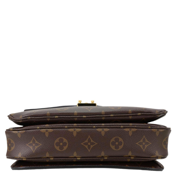 LOUIS VUITTON Metis Pochette Monogram Canvas Crossbody Bag Brown