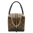 LOUIS VUITTON Square Reverse Monogram Canvas Tote Bag Brown