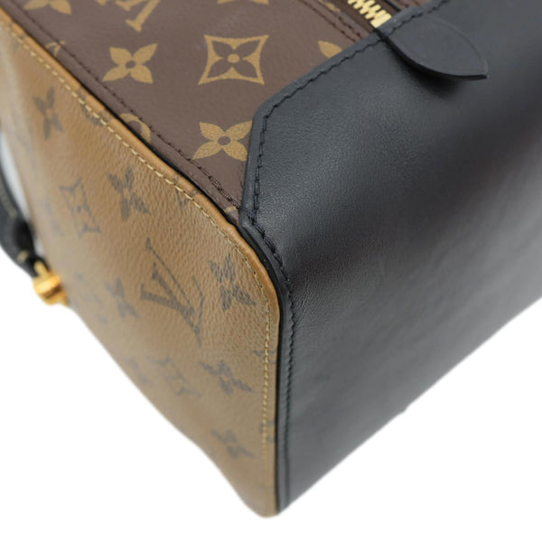 LOUIS VUITTON Square Reverse Monogram Canvas Tote Bag Brown