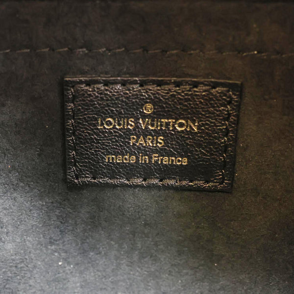 LOUIS VUITTON Square Reverse Monogram Canvas Tote Bag Brown