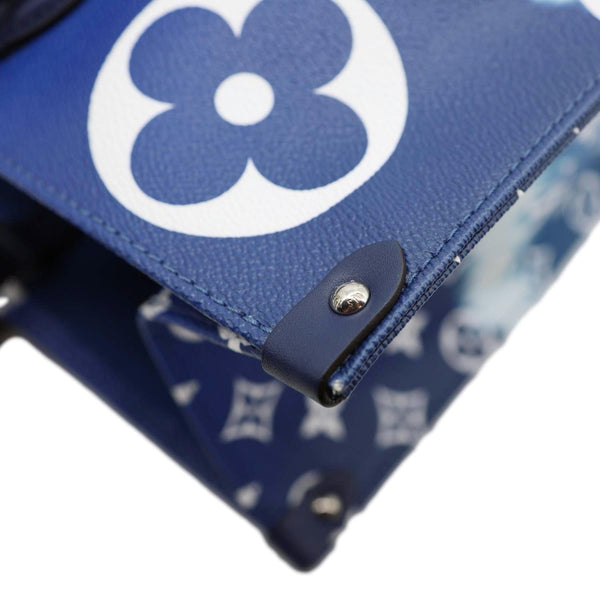 LOUIS VUITTON Onthego GM Monogram Escale Canvas Shoulder Bag Blue