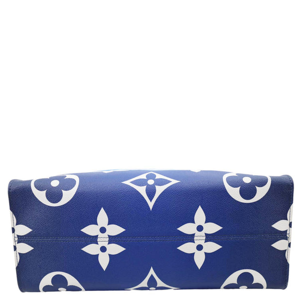 LOUIS VUITTON Onthego GM Monogram Escale Canvas Shoulder Bag Blue