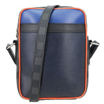 LOUIS VUITTON Danube PM Slim Epi Leather Crossbody Bag Navy Blue