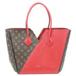 LOUIS VUITTON Kimono MM Monogram Canvas Tote Bag Red