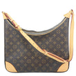 LOUIS VUITTON Boulogne Monogram Canvas Shoulder Bag Brown