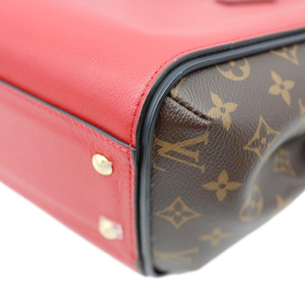 LOUIS VUITTON Kimono MM Monogram Canvas Tote Bag Red